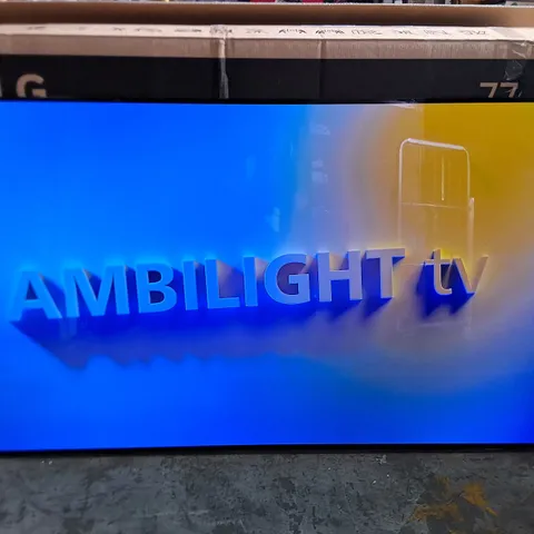 PHILLIPS 77" OLED 4K AMBILIGHT TV - 77OLED809