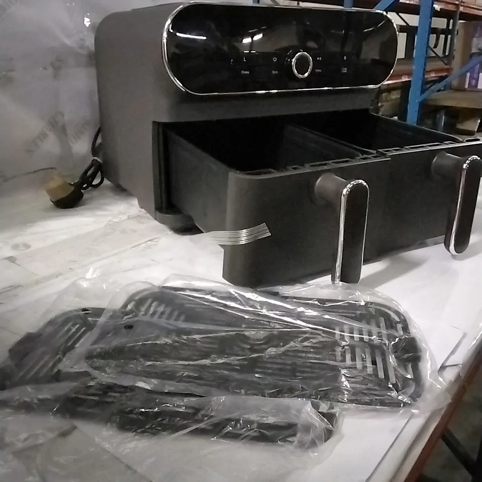 BOXED TOWER 10.4L XL CAPACITY DUAL BASKET AIR FRYER 