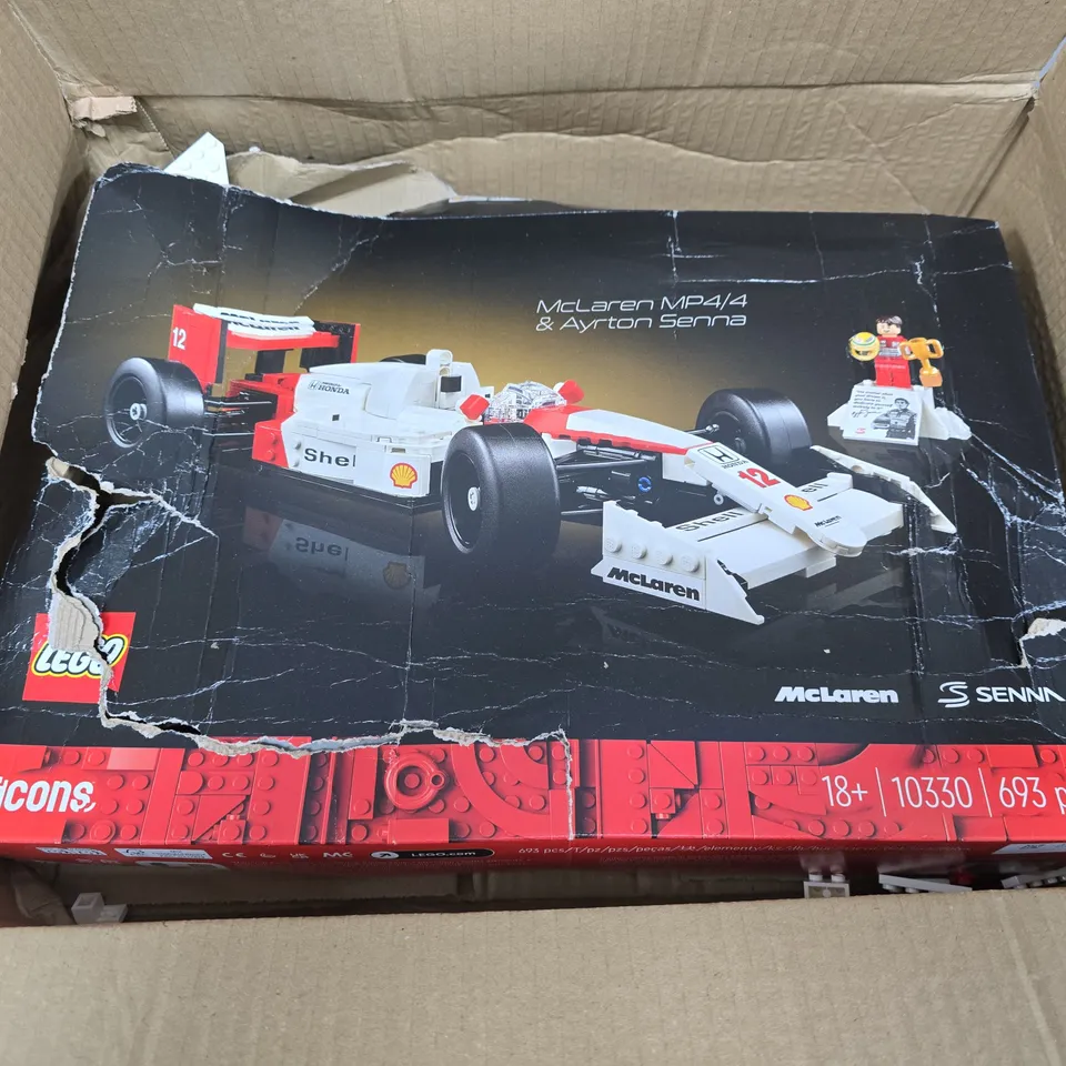 BOXED LEGO MCLAREN MP4 & AYRTON SENNA 10330