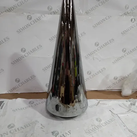 KELLY HOPPEN EXTRA LARGE INDOOR OUTDOOR PRELIT GLASS DECOR - CONE