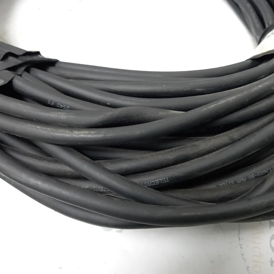 TELECAST FIBRE SYSTEMS COMPOSITE SINGLE MODED FIBRE OPTIC CAMERA CABLE (E12683-30) - SIZE UNSPECIFIED