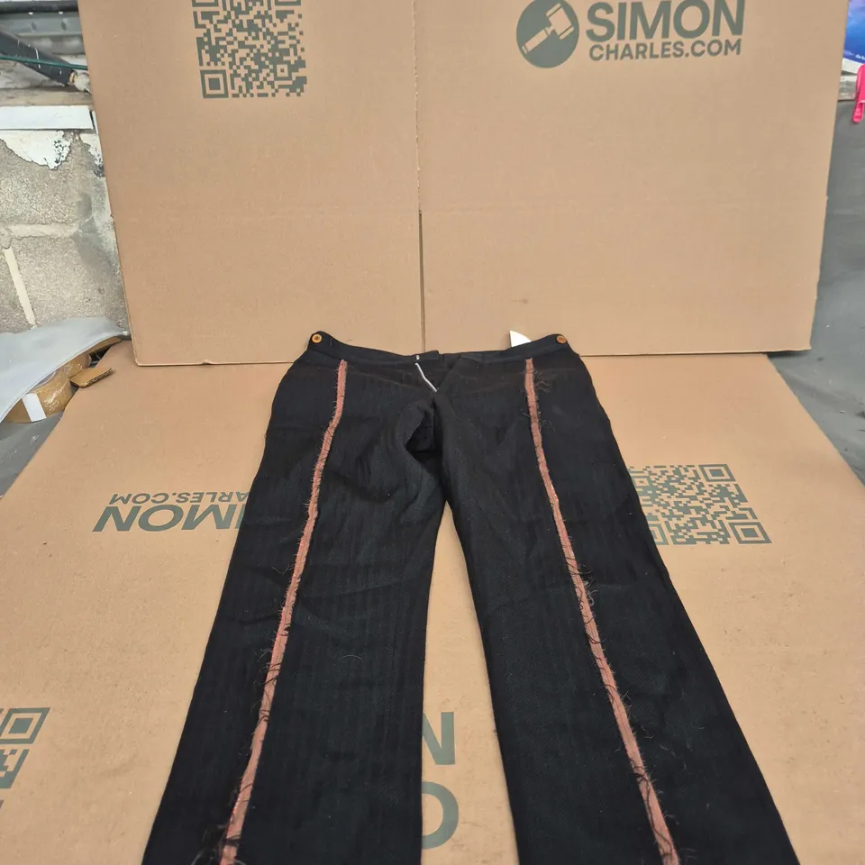 COMME DES GARÇONS HOMME PLUS BLACK TROUSERS - SIZE S