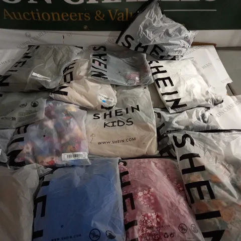 LOT OF 14 ASSORTED BAGGED SHEIN CLOTHING ITEMS - VARIOUS SIZES