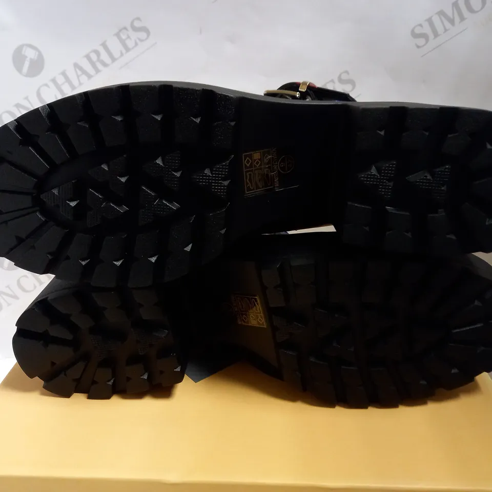 KOI VEGAN JINXYY GUMMY BEAR MARY JANES - BLACK SIZE 9