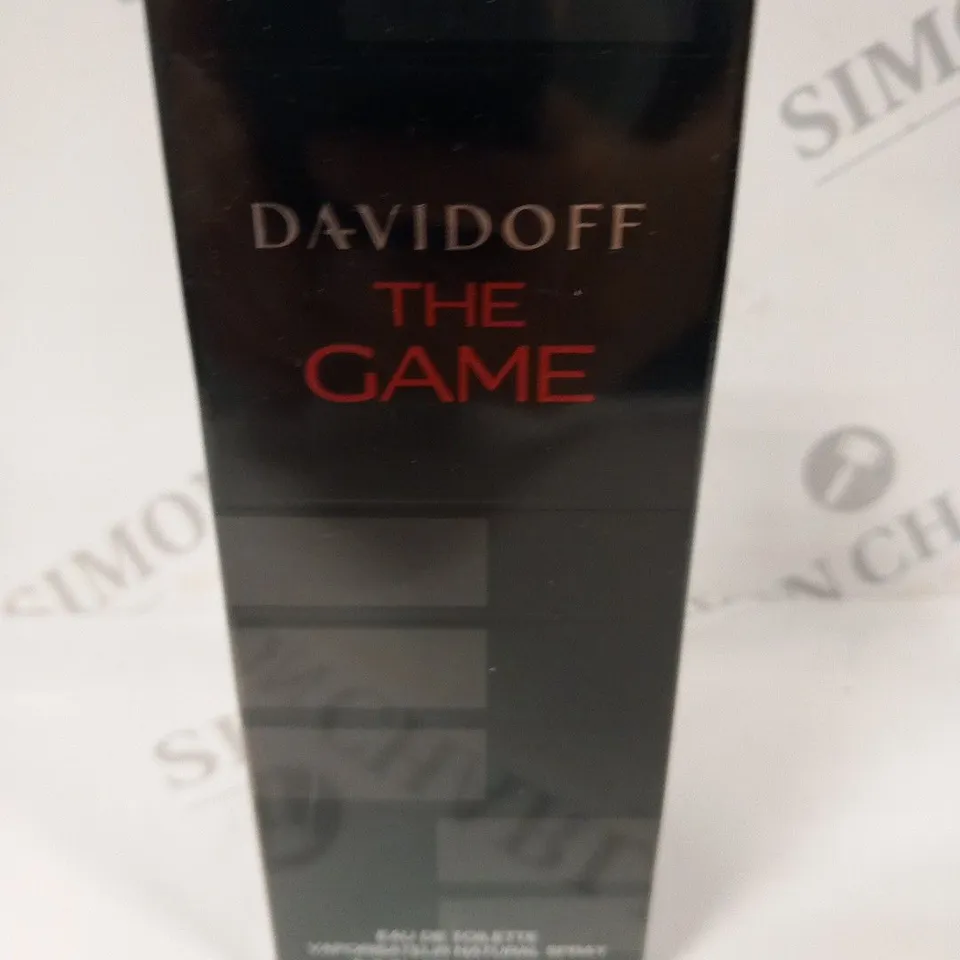 BOXED AND SEALED DAVIDOFF THE GAME EAU DE TOILETTE 100ML