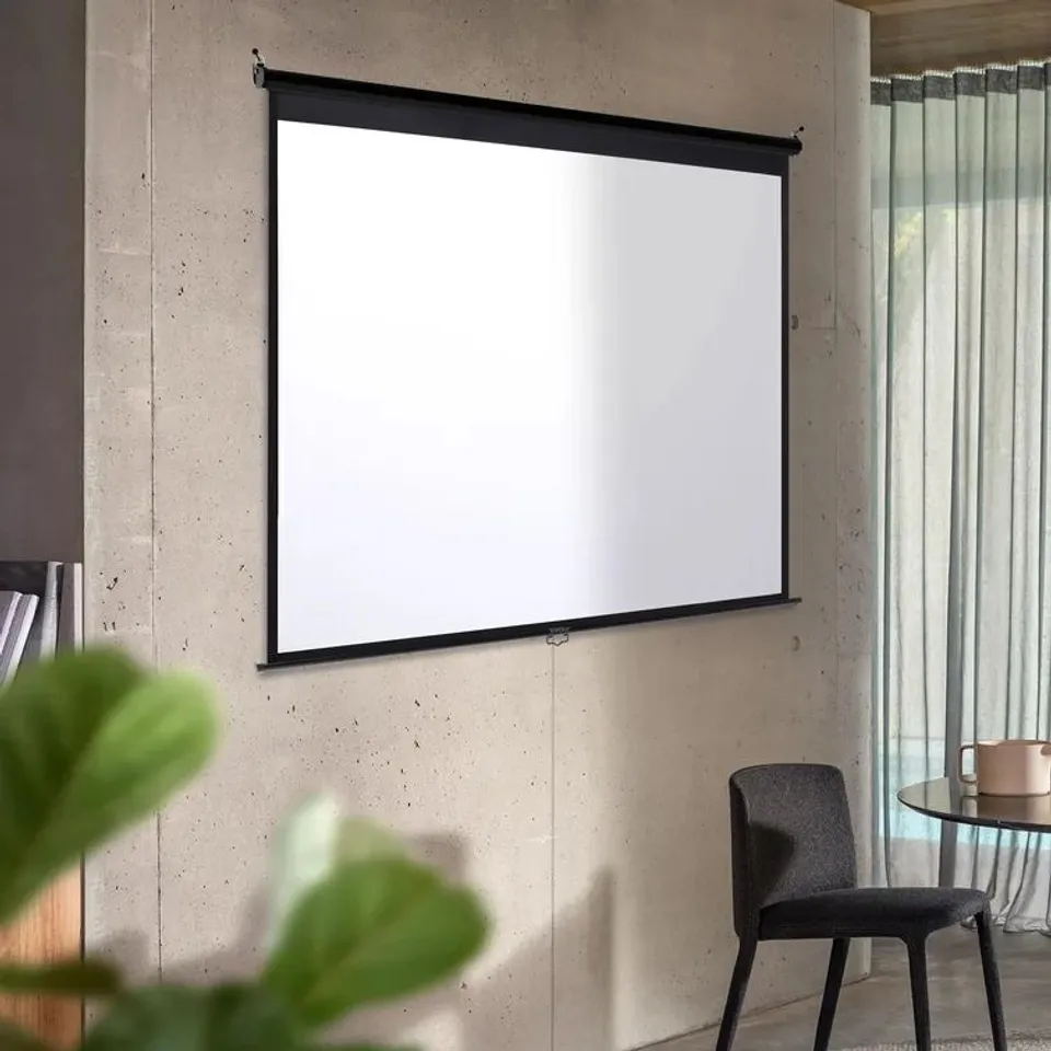 BOXED INBOX ZERO OUTDOOR MANUAL PROJECTOR SCREEN (1 BOX)