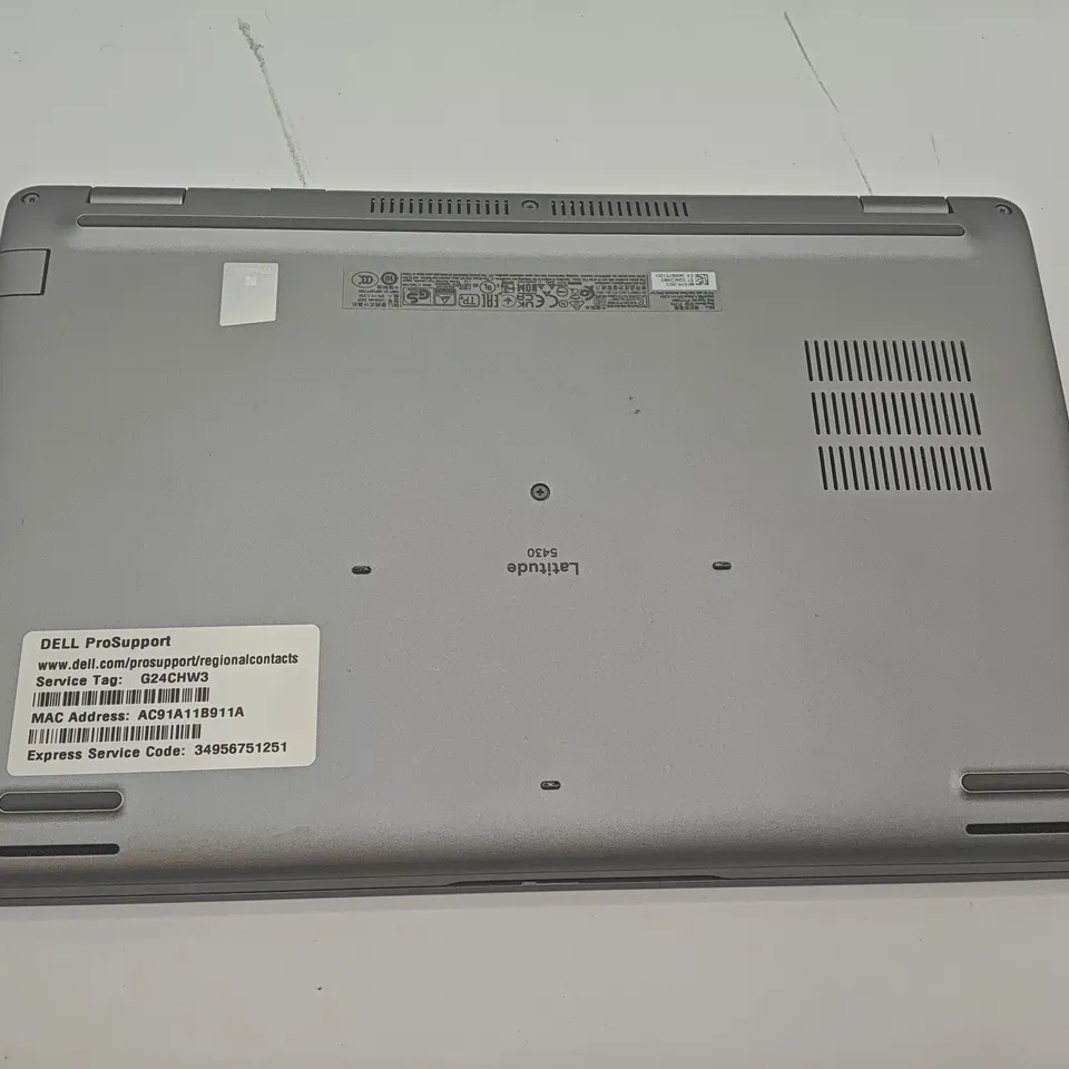 UNBOXED DELL LATITUDE 5430 INTEL I5 LAPTOP IN SILVER