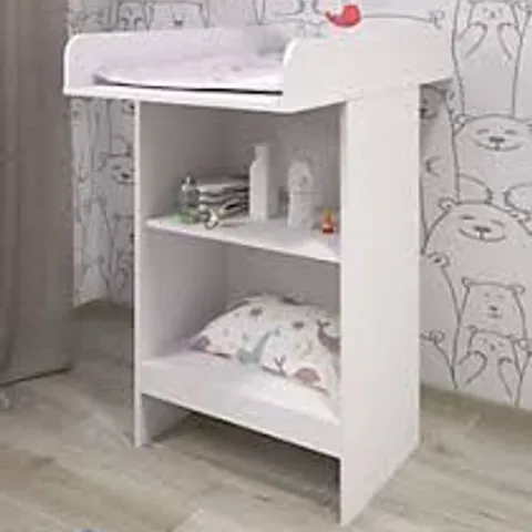 BOXED CHANGING TABLE MODEL 602 - WHITE (1 BOX)