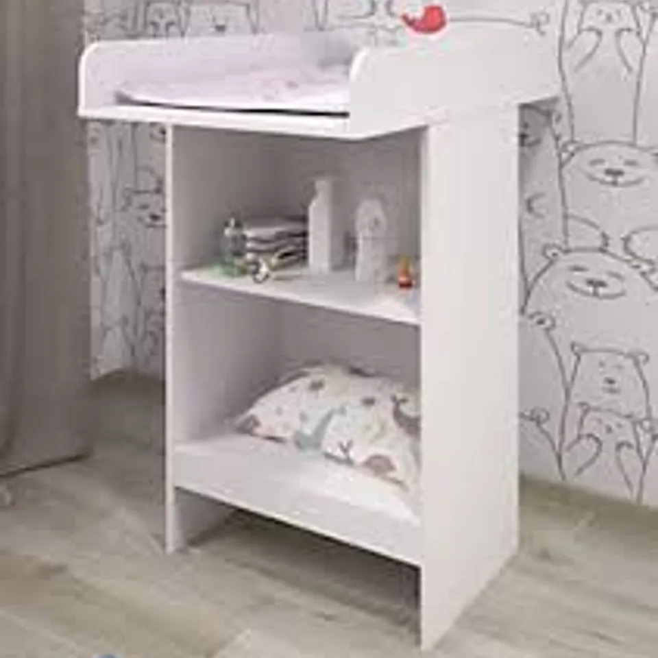 BOXED CHANGING TABLE MODEL 602 - WHITE (1 BOX)