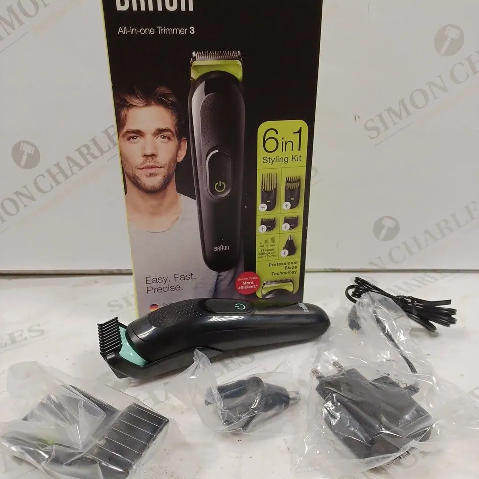 BOXED BRAUN MGK HAIR TRIMMER