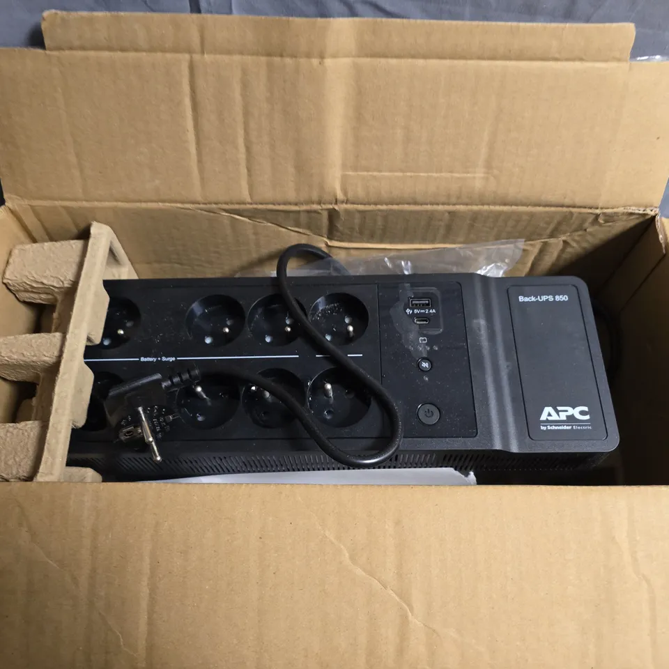 APC BACK-UPS 850VA (520W) UNINTERRUPTIBLE POWER SUPPLY – BOXED
