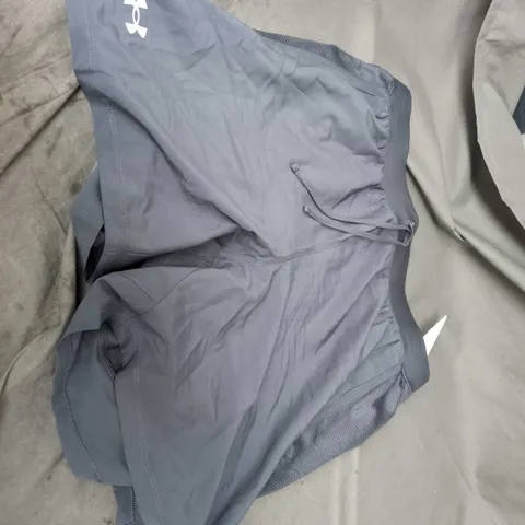 UNDER ARMOUR MEN'S LAUNCH 7" 2-IN-1 SHORTS – GREY