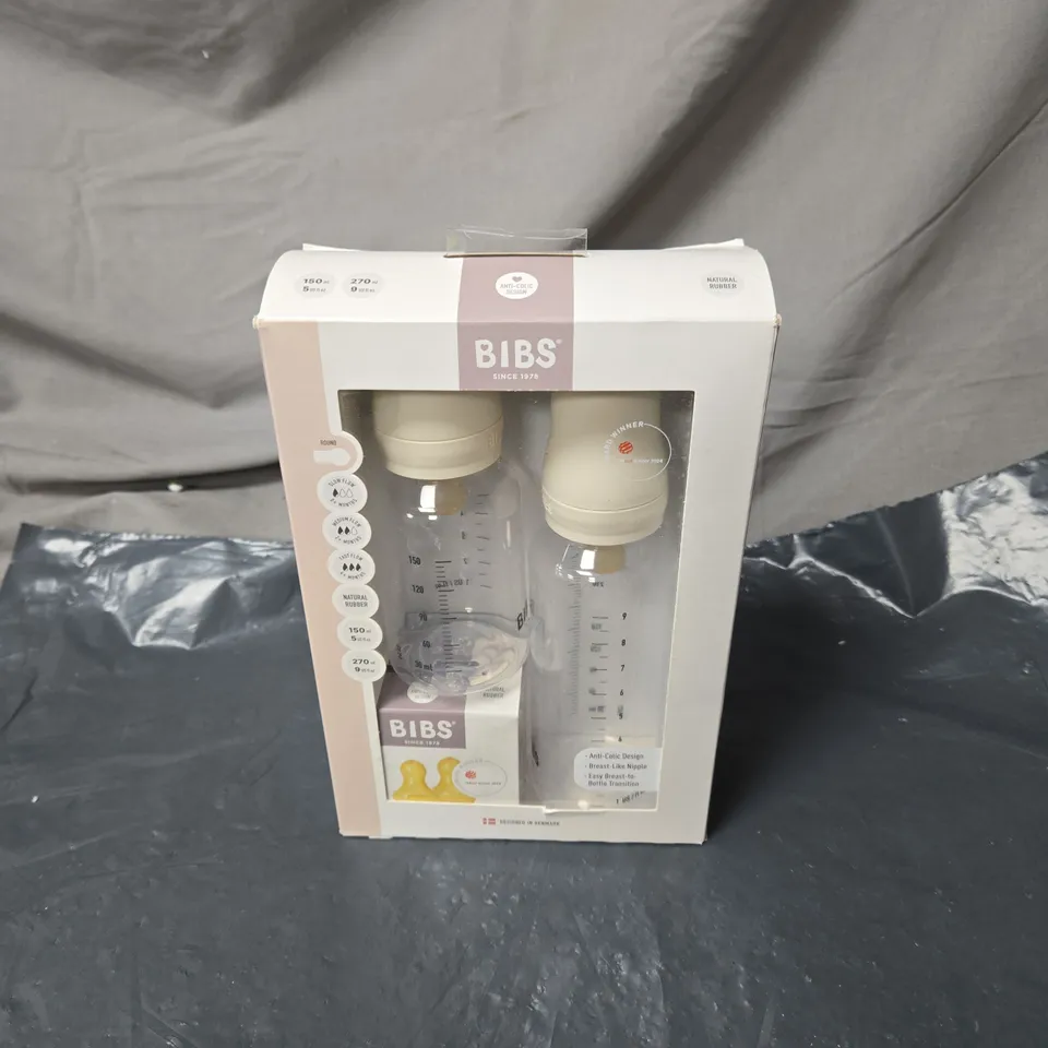 BIBS BABY BOTTLES SET – 150ML & 270ML (BOXED)