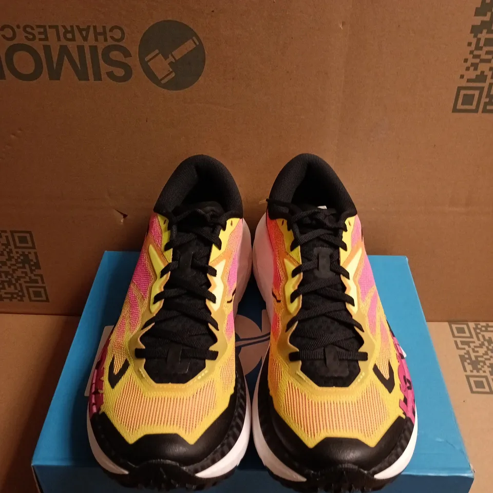 BOXED PAIR OF HOKA MAFATE X MENS TRAIL RUNNING SHOES - UK SIZE 9