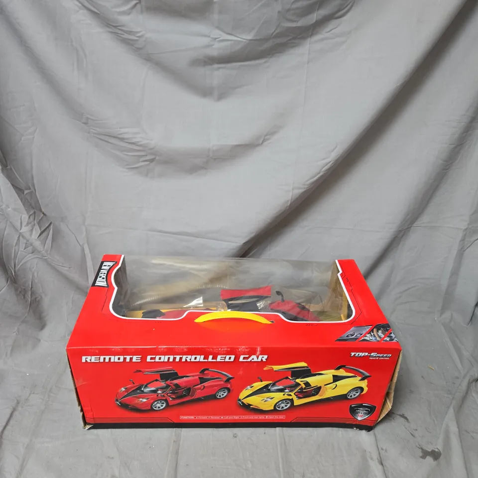 TOP-SPEED REMOTE CONTROL CAR – RED CONVERTIBLE, NEW VERSION, BOXED