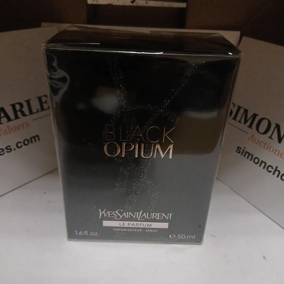 SEALED YVES SAINT LAURENT BLACK OPIUM LE PARFUM 50ML