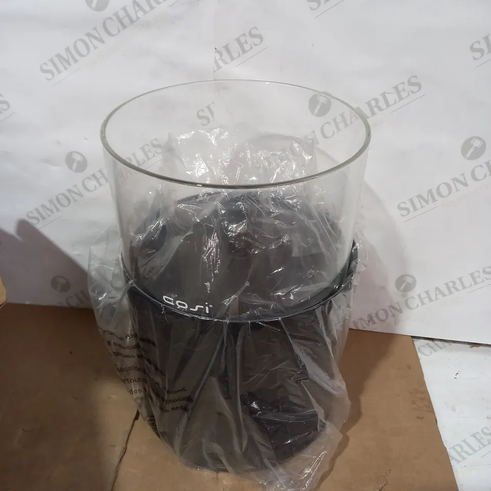 COSISCOOP EXTRA LARGE BLACK FIRE LANTERN RRP £129.99