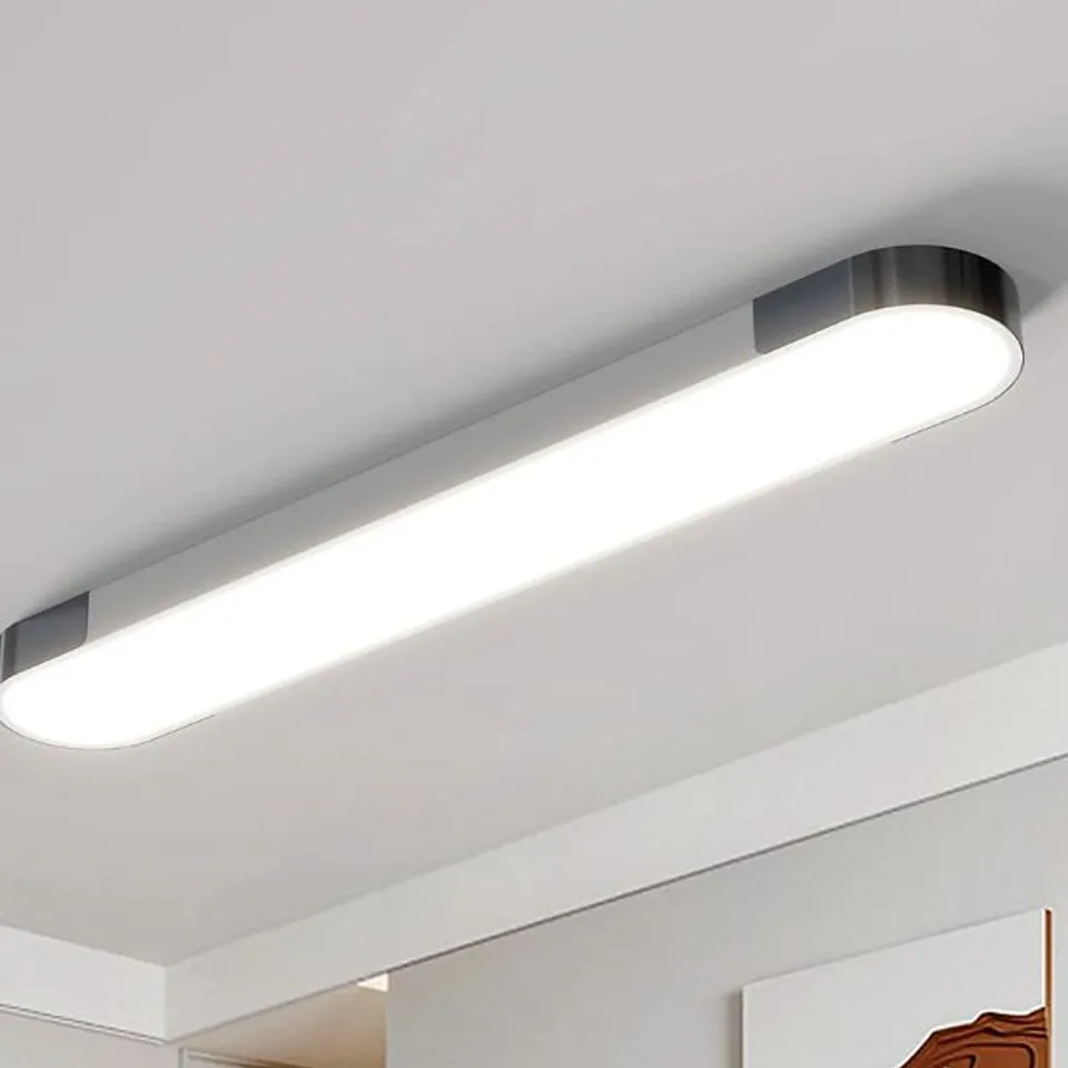 BOXED GARWARM 48W ACRYLIC LINEAR DIMMABLE LED CEILING LIGHT WITH REMOTE (1 BOX)