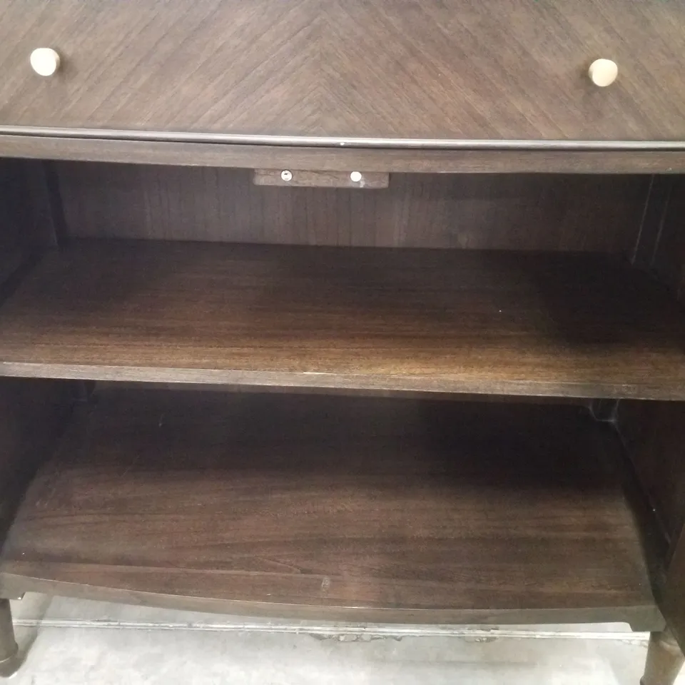 MELODY 2 DOOR 1 DRAWER SIDEBOARD - BROWN