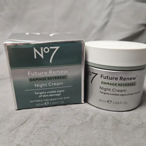 BOXED NO7 FUTURE RENEW DAMAGE REVERSAL NIGHT CREAM – 50 ML