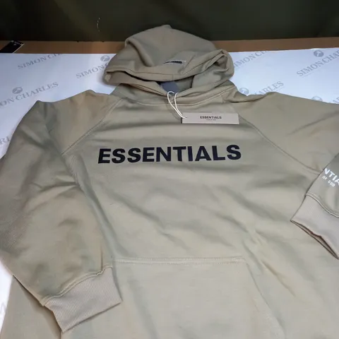 ESSENTIALS FEAR OF GOD STONE HOODIE SIZE M