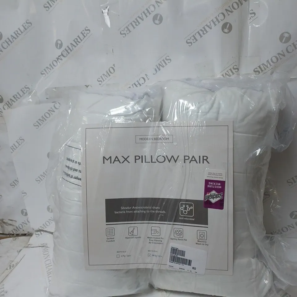 MODERN BEDROOM MAX PILLOW PAIR