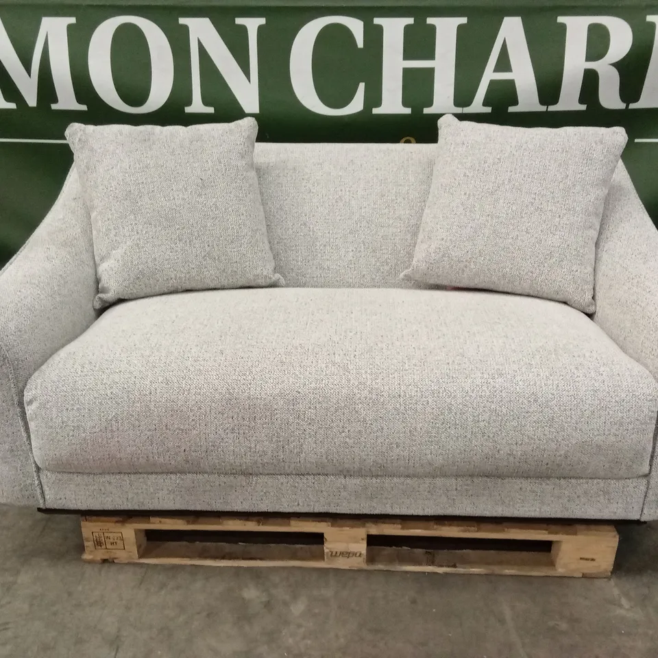 DANETTI JULEP GREY FABRIC 2 SEATER SOFA RRP £999