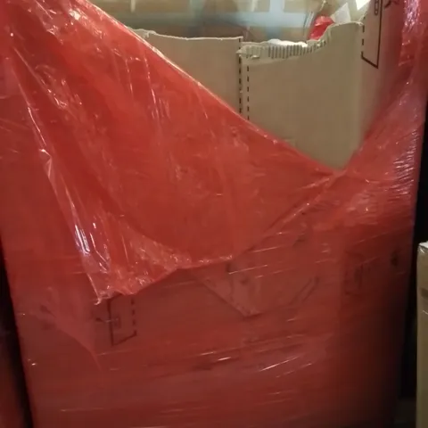 PALLET OF ASSORTED HOUSEHOLD GOODS AND PRODUCTS TO INCLUDE;ROWING MACHINE,BICYCLE MACHINE,AIR FRYER