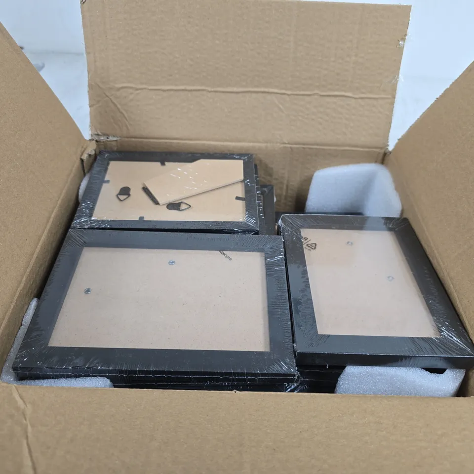 BOX OF APPROXIMATELY 12 ASSORTED PHOTO FRAMES