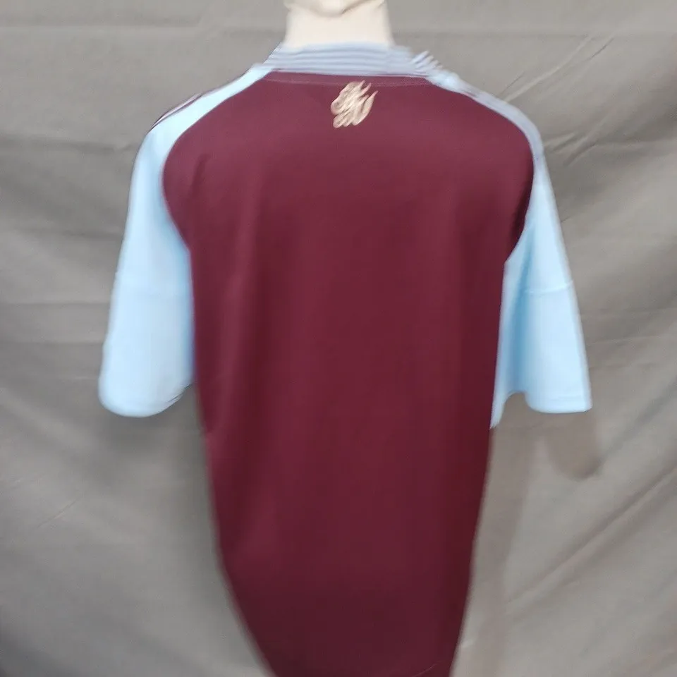 ASTON VILLA FC HOME SHIRT SIZE L