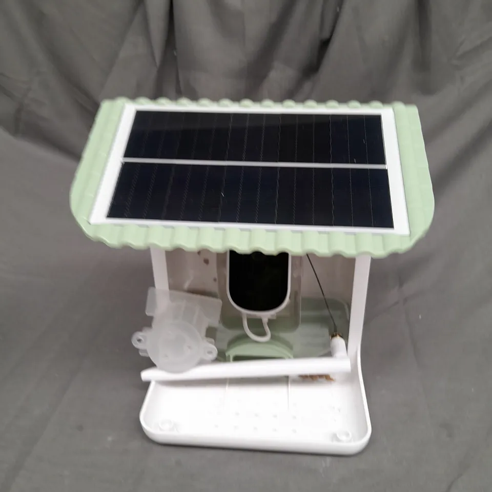 SOLAR SMART AI RECOGNITION BIRD FEEDER WITH VIDEO CAMERA