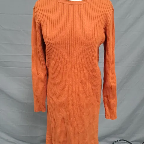 WYNNELAYERS SOFTKNIT BUTTERFLY DRESS SPICE SMALL
