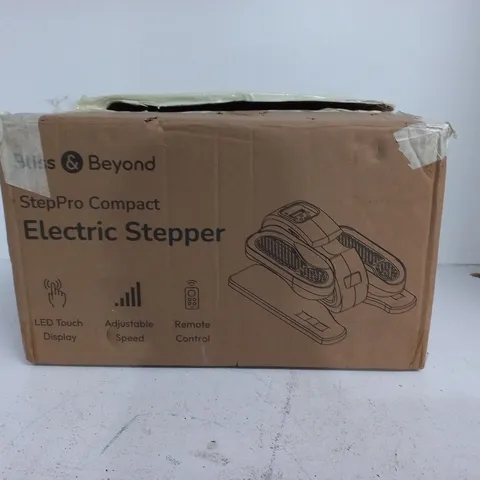 BOXED BLISS & BEYOND STEPPRO COMPACT ELECTRIC STEPPER