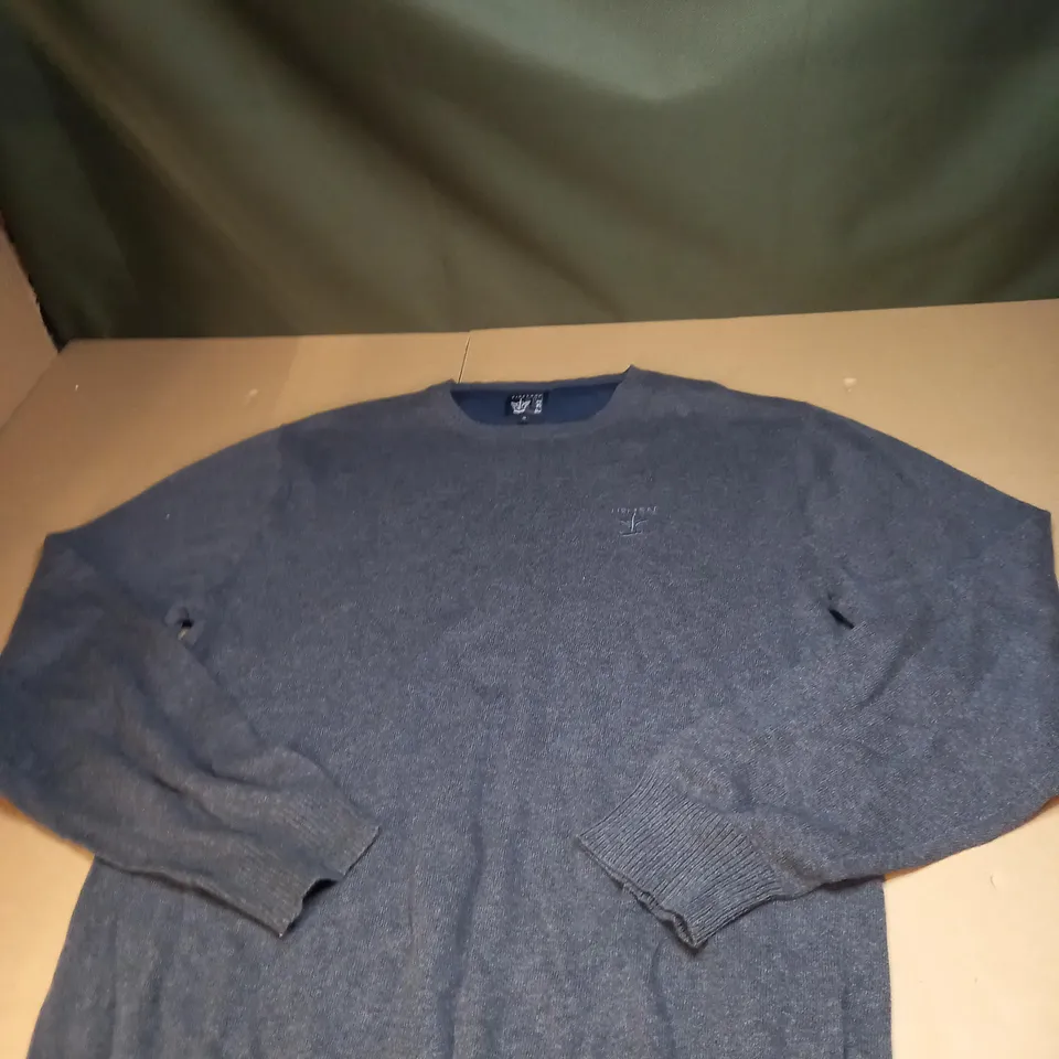 MENS FIRETRAP KNITTED JUMPER SIZE M