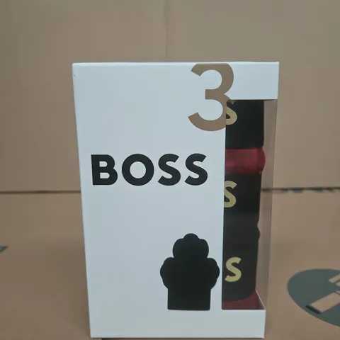HUGO BOSS TRUNK 3P β MEN'S UNDERWEAR, 3-PACK SIZE L