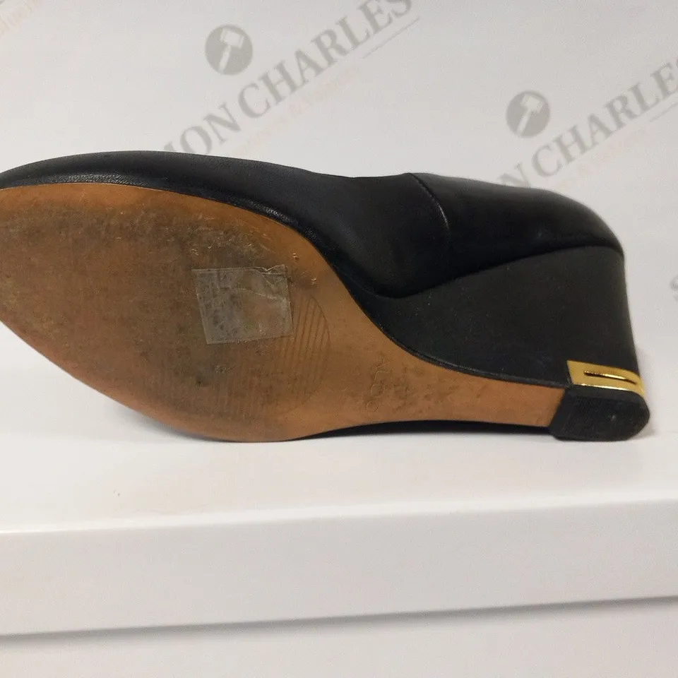 ALDO BLACK HEELED SHOES
