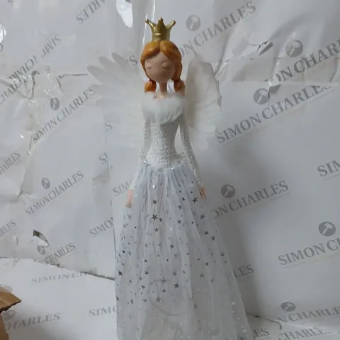 50CM BATTERY OPERATED WHITE ANGEL
