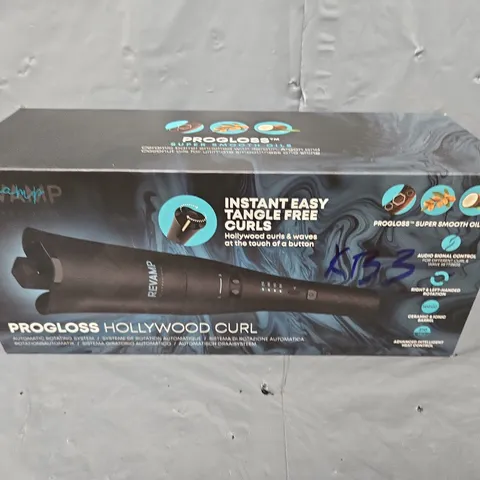 BOXED REVAMP PROGLOSS HOLLYWOOD CURL AUTOMATIC ROTATING SYSTEM