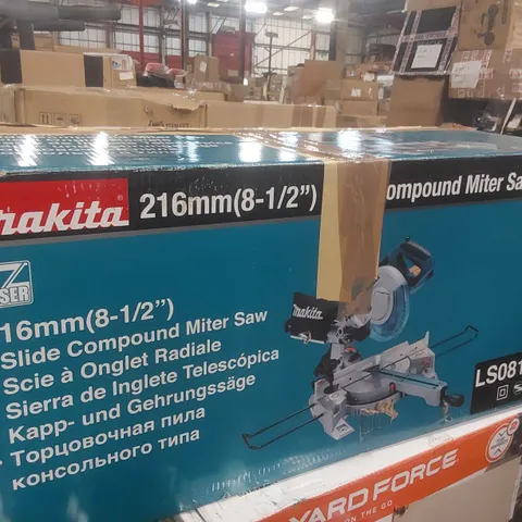 BOXED MAKITA 216MM SLIDE COMPOUND MITER SAW