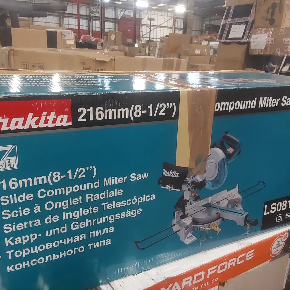 BOXED MAKITA 216MM SLIDE COMPOUND MITER SAW