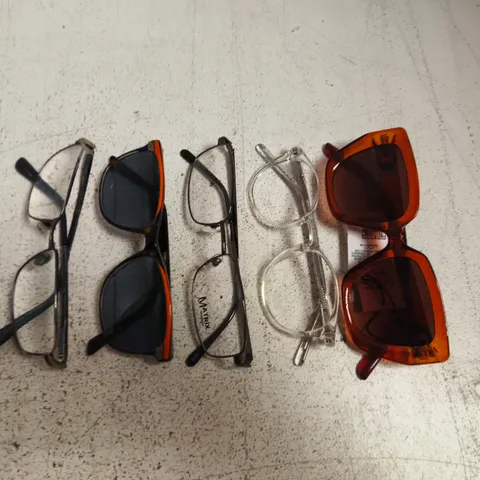LARGE ASSORTMENT OF GLASSES IN VARIOUS STYLES