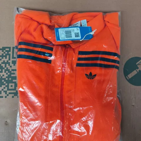 BAGGED ADIDAS 70S JUMPSUIT IN ORANGE SIZE XS