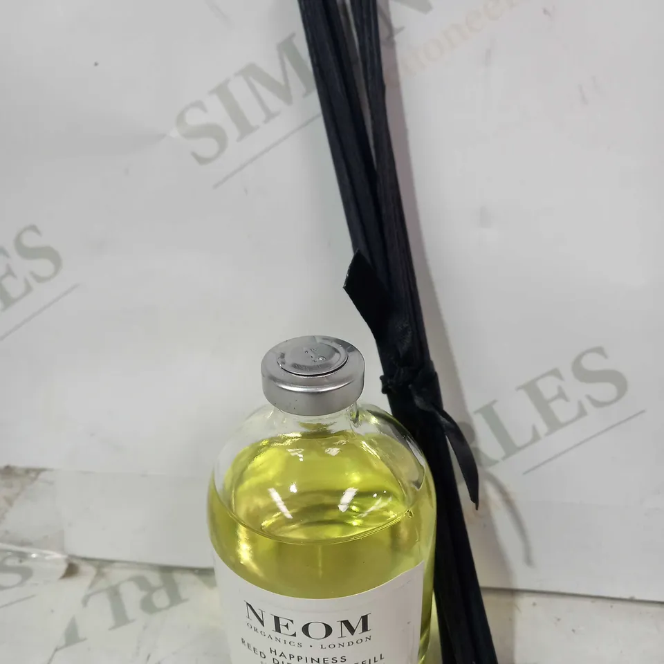 NEOM HAPPINESS REED DIFFUSER REFILL & REEDS
