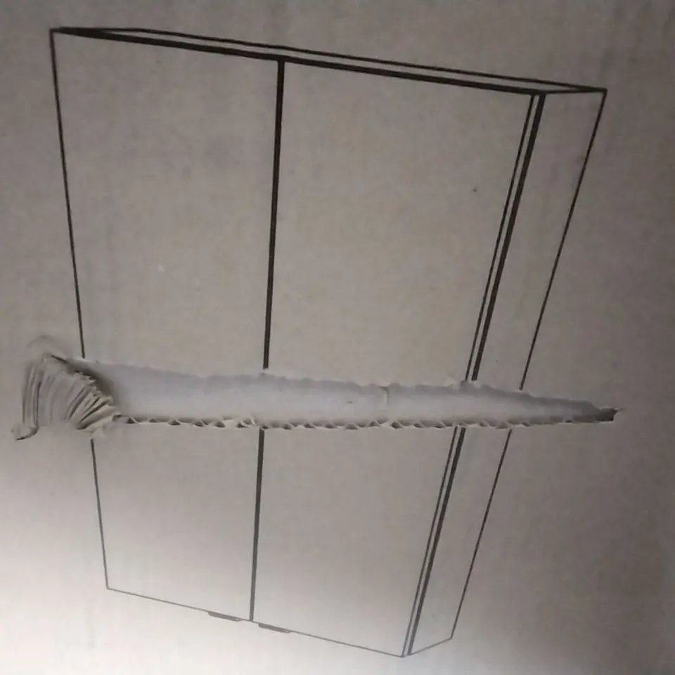 BOXED IMANDRA SLIM WALL CABINET 60X90CM