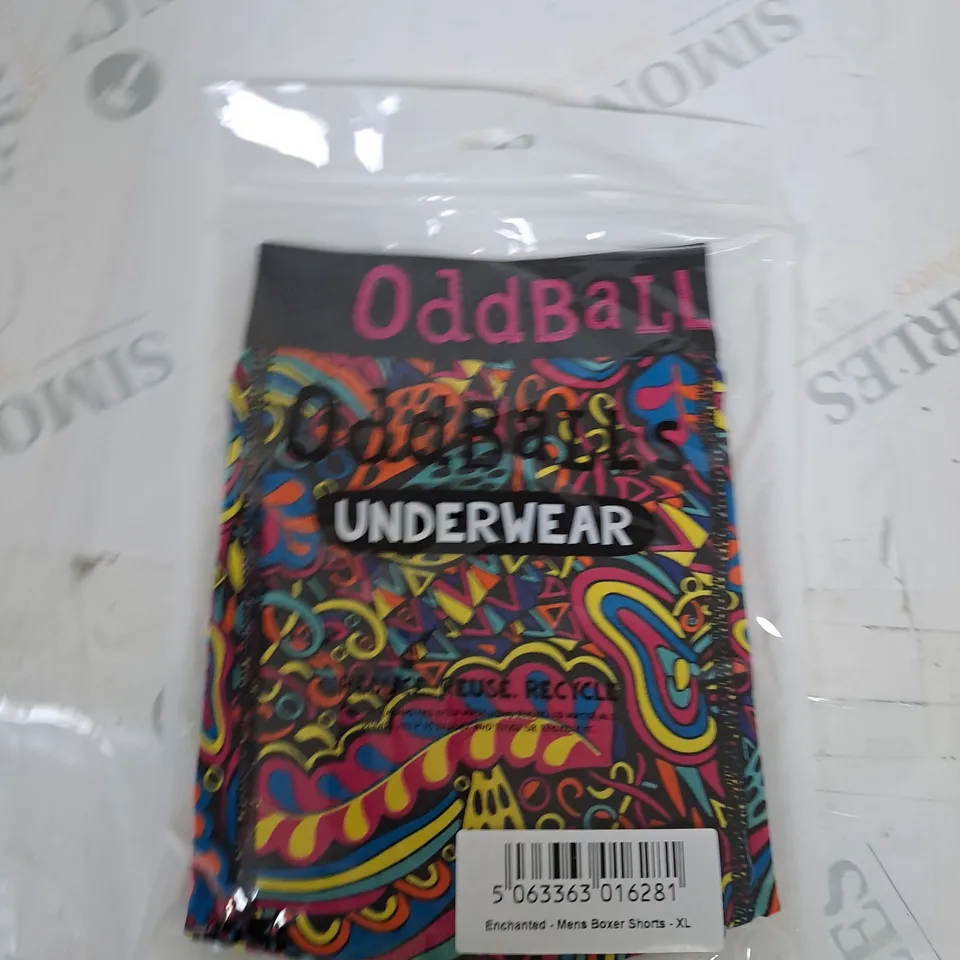 ODDBALLS MENS BOXER SHORTS SIZE XL