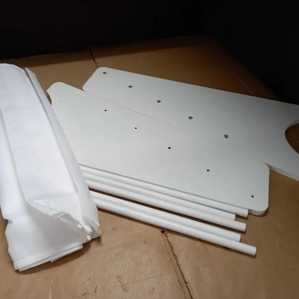 WHITE WOODEN FURNITURE ITEM