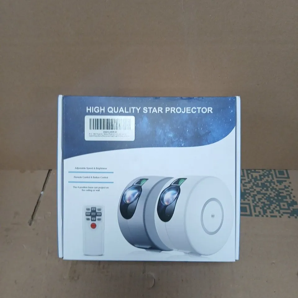 STAR PROJECTOR NIGHT SKY LIGHT – WHITE CYLINDRICAL PROJECTION DEVICE