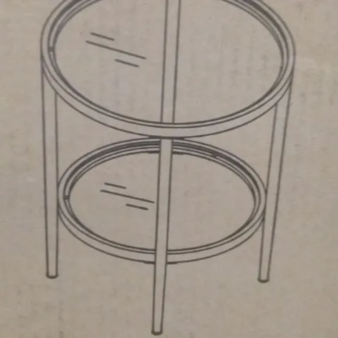 ARLINGTON SIDE TABLE IN BLACKENED BRONZE FINISH