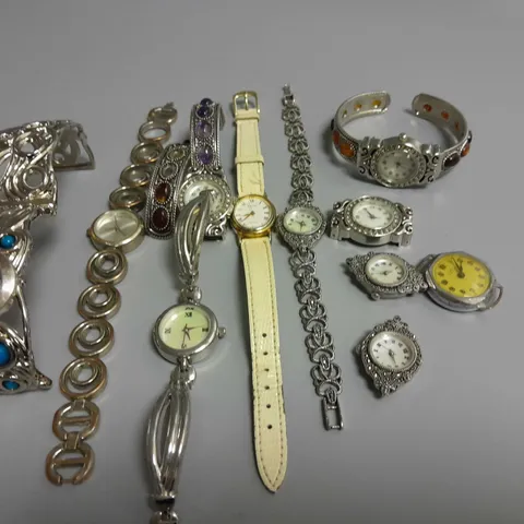 LOT OF 11 ASSORTED FASHION WATCH ITEMS