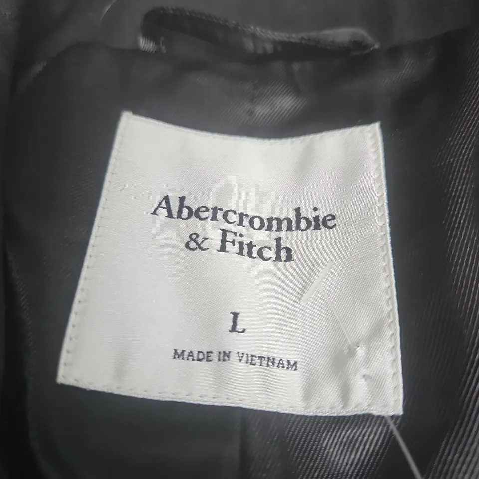 ABERCROMBIE & FITCH BLAZER JACKET – SIZE L – BLACK